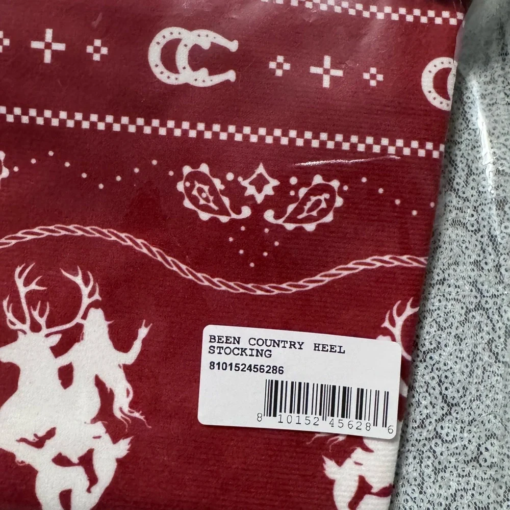 Beyonce Cowboy Carter Sleighyonce Been Country High Heel Christmas Stocking - Picture 3 of 6